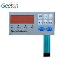 Custom China Screen Printing Embossed Push Button Metal Dome LED Membrane Keypad Switch